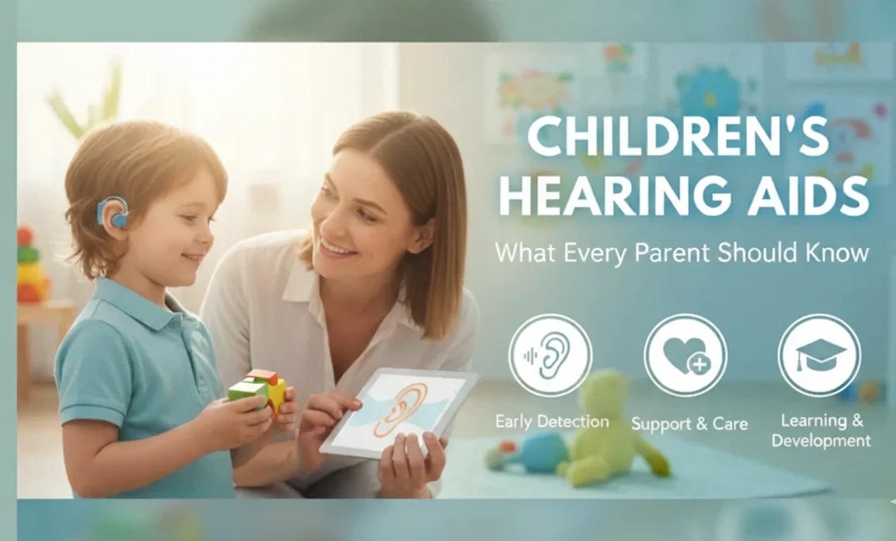 @Chilren hearing aid use image